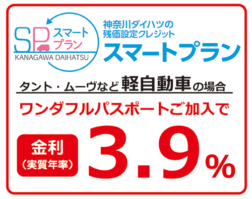 残価設定型クレジット スマートプラン 神奈川ダイハツ販売株式会社